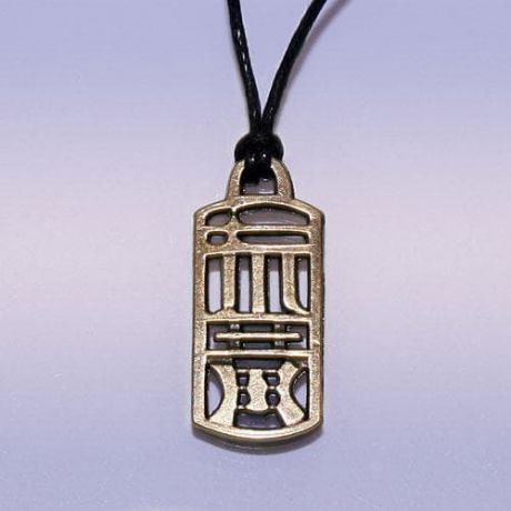 Амулет thr cult символ счастья - древнекитайский знак добрых пожеланий, дружбы или любви (0,05 кг)