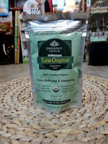 Чай в пакете Туласи Tulsi Organic India (100 г)