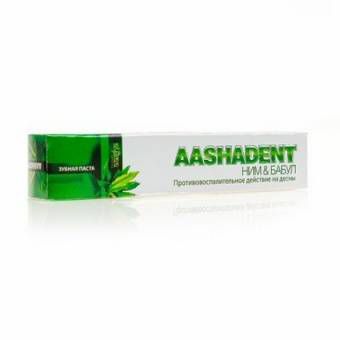 Зубная паста ним бабул AashaDent (100 г)