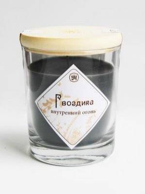 Свеча ароматическая с эфирным маслом гвоздики (Ароматическая свеча с маслом гвоздики)
