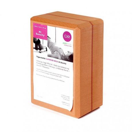 Кирпич для йоги из EVA-пены Yoga brick Supersize (0,45 кг, 10 см, 23 см, оранжевый, 15 см)