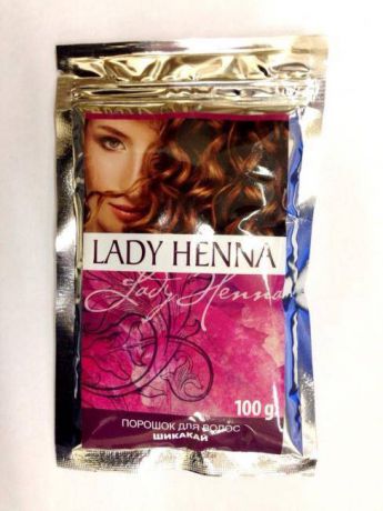 Порошок для волос шикакай Lady Henna (100 г)