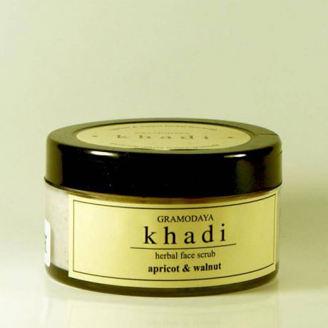 Скраб для лица орех абрикос роза Khadi Natural (50 г)