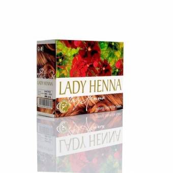 Краска натуральная на основе хны Светло-коричневая Lady Henna (60 г)