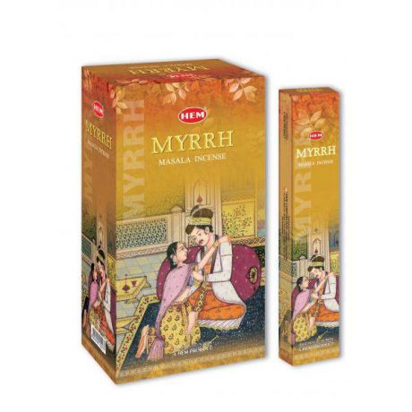 Благовония масала мирра myrrh masala HEM (0,05 кг, 15 г)
