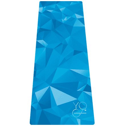 Коврик для йоги Antarctica ID из микрофибры и каучука (2.5 кг, 175 см, 3 мм, голубой, 61см)
