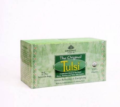 Чай в пакетиках органический Туласи Tulasi original Organic India (25 шт)