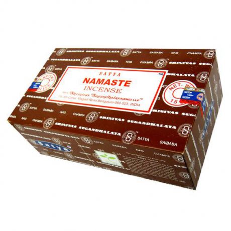 Благовония намасте namaste Satya серия incense (0,05 кг, 15 г, бордо)