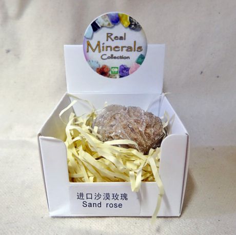 Роза Пустыни минерал/камень в коробочке Real Minerals Collection (M814-46 0.1 кг)