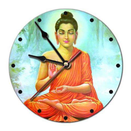 Часы настенные Будда 20 см (MCH004 0,3 кг)