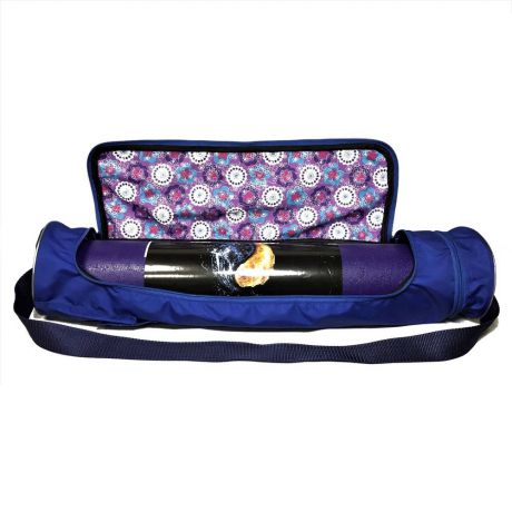Чехол для коврика Torba Yoga Bag (0,3 кг, синий)