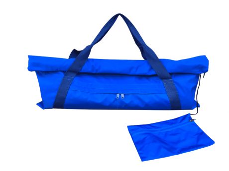 Сумка для коврика Fold Yoga Bag (0,3 кг, синий)