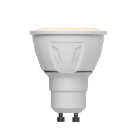 Лампа светодиодная (UL-00000310) GU10 5W 3000K матовая LED-JCDR-5W/WW/GU10/O