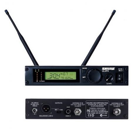 Приемник для радиосистемы Shure ULXP4E K2E 606 - 642 MHz