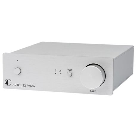 Фонокорректор Pro-Ject A/D Box S2 Phono Silver