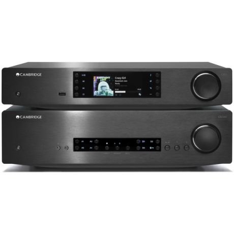 Стереоусилитель Cambridge Audio CXA 60 + CXN v2 Black