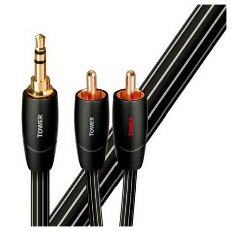 Кабель miniJack-2RCA AudioQuest Tower 2 m