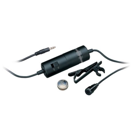Микрофон для радио и видеосъёмок Audio-Technica ATR3350 Black (уценённый товар)