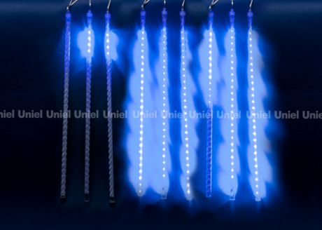 Занавес светодиодный уличный 150см синий (UL-00000167) ULD-E1505-336/DTK BLUE IP44 TWISTED METEOR