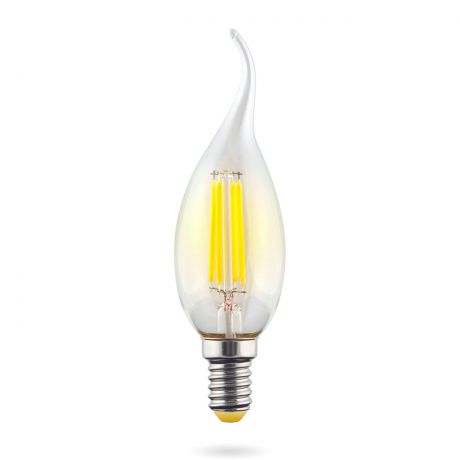 Лампа светодиодная E14 6W 2800К прозрачная VG10-CW1E14warm6W-F 7017