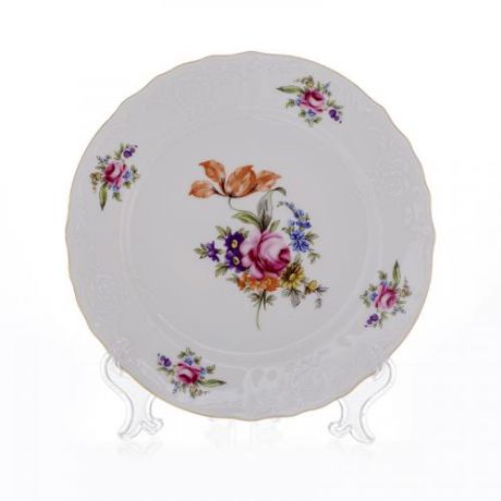 Набор тарелок сервировочных Thun, Полевой цветок, 21 см, 6 предметов