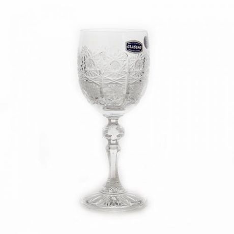 Набор бокалов для вина Mclassic, Хрусталь Мирель, 170 мл, 6 предметов, с узором