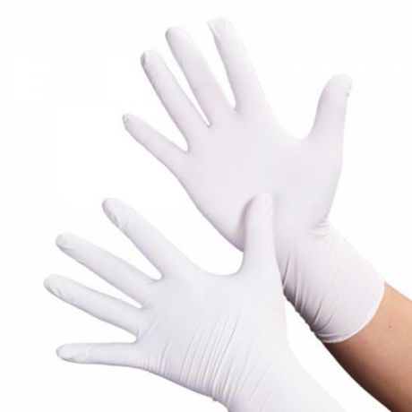 Набор хозяйственных перчаток ROZENBAL, M, белый
