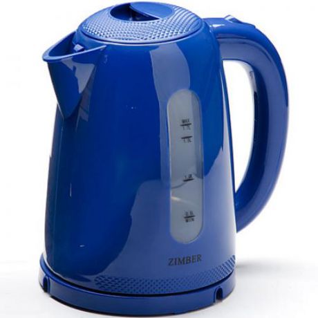 Чайник электрический ZIMBER, 2200W, 1,7 л, синий