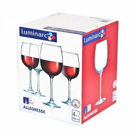 Набор бокалов для вина Luminarc, Allegresse, 550 мл