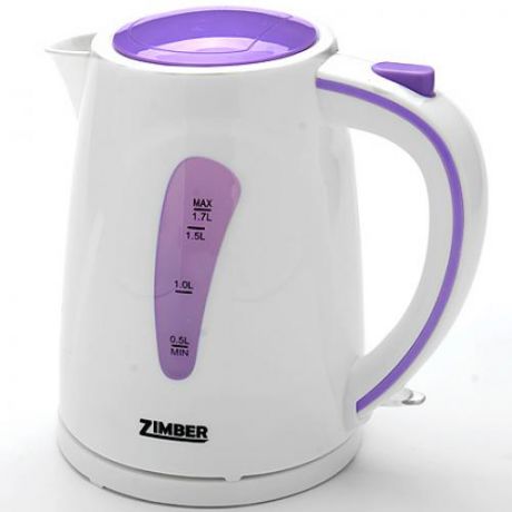 Чайник электрический ZIMBER, 1,7 л, 2200W, подстветка