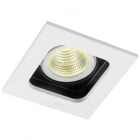 Встраиваемый светильник Donolux DL18614/01WW-SQ White/Black