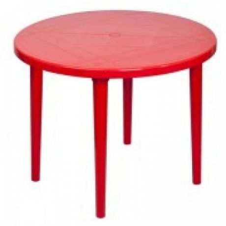 Стол садовый Стандарт Пластик Групп, 90*71 см, красный