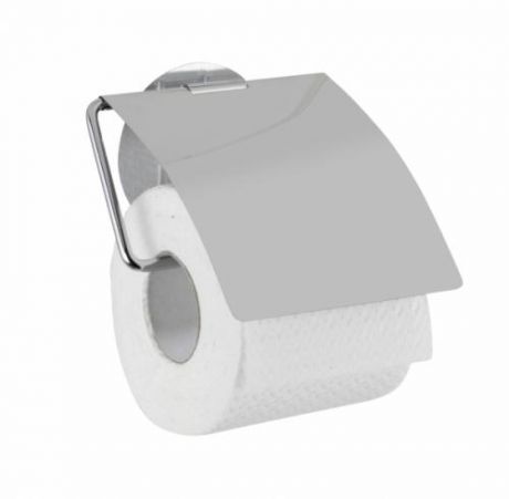 Держатель для туалетной бумаги WENKO, Super-Loc, 13,5*14*3 см,с крышкой