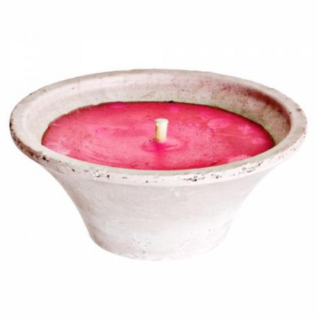 Свеча ароматическая садовая SPAAS, Citronella, 18*7,5 см