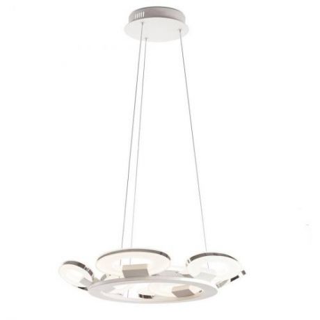 Подвесная люстра IDLamp Celia 399/9-LEDWhitechrome