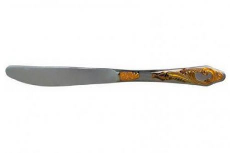 Нож столовый Павловский завод, Губернатор, 21,5 см, с золочением