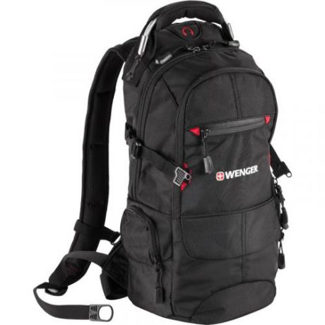 Рюкзак WENGER, Narrow hiking pack, 23*18*47 см, черный