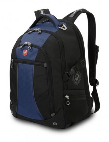 Рюкзак WENGER, 36*19*47 см, синий/черный