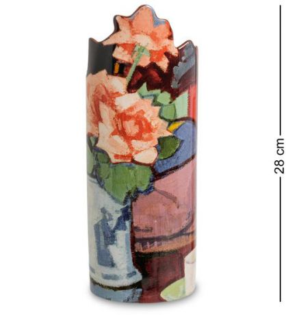Ваза parastone, Museum, Pink Roses, Chinese Vase, 28 см