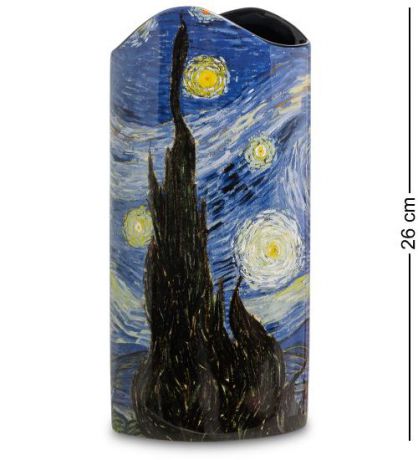 Ваза parastone, Museum, The Starry Night, 26 см