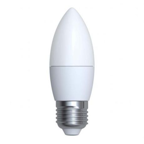 Лампа светодиодная VOLPE, E27, 8W, свеча, матовый