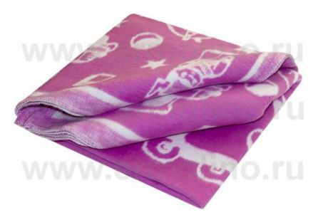 Одеяло ЕРМОШКА, 100*140 см, фиолетовый