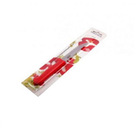Нож для овощей ТРУД ВАЧА, Элегант, 21 см, красная ручка
