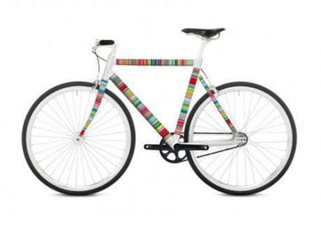 Наклейка на раму велосипеда REMEMBER, Micro-Stripes, 300*18 см