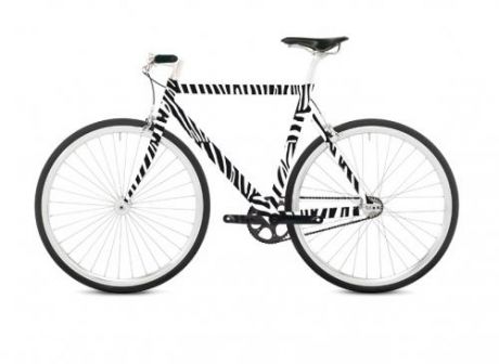Наклейка на раму велосипеда REMEMBER, Zebra, 300*18 см