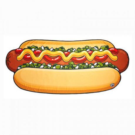 Покрывало пляжное BIGMOUTH, Hot Dog, 94*216 см