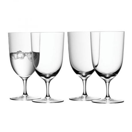 Набор бокалов для воды LSA International, Wine, 400 мл, 4 предмета