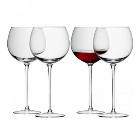Набор бокалов для вина LSA International, WINE, 4 предмета