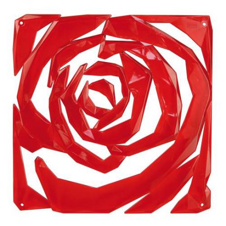 Набор декоративных элементов koziol, ROMANCE, 27*27 см, 4 предмета, красный