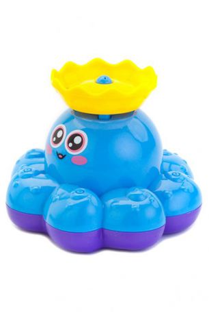 Игрушка детская для ванны BRADEX, Фонтан-осьминожка, голубой